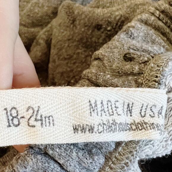 Childhoods Trees On Heather Gray Gusset Pants - Picture 8 of 10